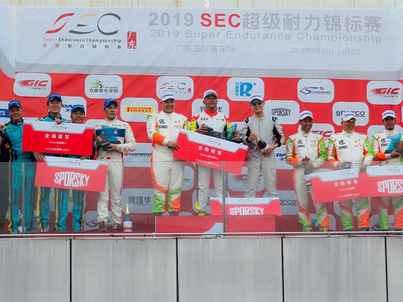SEC广东R3 6小时鏖战,TeamHNKMotorsport 3号车组折桂